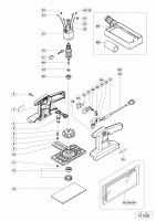 HITACHI ORBITAL SANDER FS 10SB SPARE PARTS