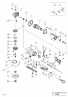 HITACHI DISC GRINDER G 10SQ SPARE PARTS