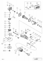 HITACHI 100MM DISC GRINDER G 10SR3 SPARE PARTS