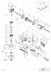 HITACHI DISC GRINDER G 13SQ SPARE PARTS