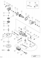 HITACHI DISC GRINDER G 13SS SPARE PARTS