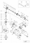 HITACHI ELECTRONIC DISC GRINDER G 15YC SPARE PARTS