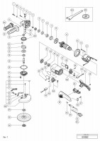HITACHI 180MM DISC GRINDER G 18SG2 SPARE PARTS
