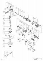 HITACHI 180MM DISC GRINDER G 18SH2 SPARE PARTS