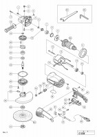 HITACHI 180MM DISC GRINDER G 18SW SPARE PARTS