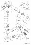 HITACHI DISC GRINDER G 23SWU SPARE PARTS