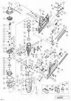 HITACHI GAS STRIP NAILER GFN 3490 SPARE PARTS