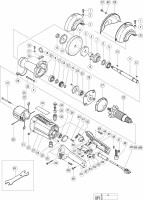 HITACHI PORTABLE GRINDER GP 13 SPARE PARTS