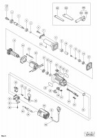 HITACHI HAND GRINDER GP 2S2 SPARE PARTS