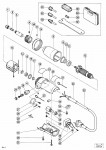 HITACHI 18MM ELECTRONIC HAND GRINDER GP 2V SPARE PARTS