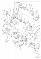 HITACHI BENCH GRINDER GT 21 SPARE PARTS