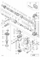 HITACHI HAMMER H 41MB SPARE PARTS