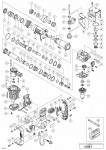 HITACHI DEMOLITION HAMMER H 45MEY SPARE PARTS