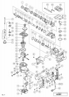 HITACHI DEMOLITION HAMMER H 60MRV SPARE PARTS