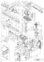 HITACHI DEMOLITION HAMMER H 65SB3 SPARE PARTS