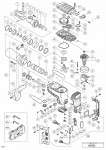 HITACHI DEMOLITION HAMMER H 65SD2 SPARE PARTS