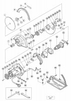 HITACHI CIRCULAR SAW JC 7 SPARE PARTS