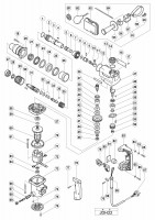 HITACHI 22MM HAMMER DRILL JDH 22 SPARE PARTS