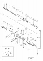 HITACHI PORTABLE GRINDER JGP 2 SPARE PARTS