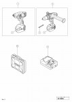 HITACHI CORDLESS COMBO KIT KC 18DKL SPARE PARTS