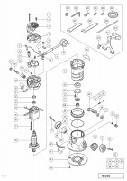 HITACHI ROUTER (FOR IND) M 12SC SPARE PARTS