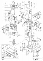 HITACHI ROUTER M 12V2 SPARE PARTS