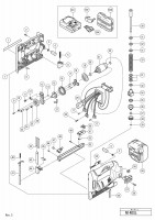 HITACHI CORDLESS STAPLER N 14DSL SPARE PARTS