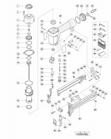 HITACHI STAPLER N 3804AB2 SPARE PARTS