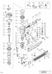 HITACHI 2 STAPLER N 5008AC2 SPARE PARTS