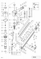 HITACHI 2-1/2 STRIP NAILER NR 65AK SPARE PARTS