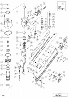 HITACHI STRIP NAILER NR 65AK2 SPARE PARTS