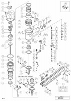 HITACHI STRIP NAILER NR 83A3 SPARE PARTS