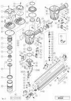 HITACHI STRIP NAILER NR 90AF SPARE PARTS