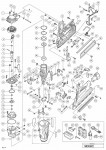 HITACHI GAS STRIP NAILER NR 90GR2 SPARE PARTS