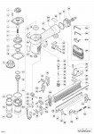 HITACHI NAILER NT 32AE SPARE PARTS