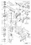 HITACHI GAS FINISH NAILER NT 65GS SPARE PARTS