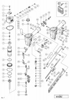 HITACHI FINISH NAILER NT 65MA4 SPARE PARTS