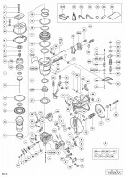 HITACHI COIL NAILER NV 50AA SPARE PARTS