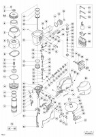 HITACHI COIL NAILER NV 65AJ SPARE PARTS