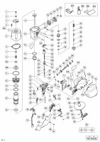HITACHI COIL NAILER NV 75AG SPARE PARTS