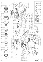 HITACHI COIL NAILER NV 90AB2 SPARE PARTS
