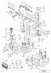 HITACHI HAMMER DRILL PR-25B SPARE PARTS