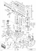 HITACHI HAMMER DRILL PR-38E SPARE PARTS