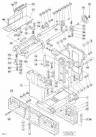 HITACHI UNIVERSAL WOODWORKING MACHINE PU 100F SPARE PARTS