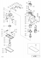 HITACHI ORBITAL SANDER SV 12SE SPARE PARTS