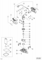 HITACHI ORBITAL SANDER SV 12SH SPARE PARTS