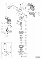 HITACHI RANDOM ORBIT SANDER SV 13YB SPARE PARTS