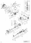 HITACHI ENGINE GRASS TRIMMER TCG 24EAP2 SPARE PARTS