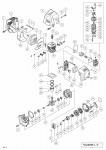 HITACHI ENGINE BRUSH CUTTER TCG 24EBDP SPARE PARTS