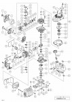 HITACHI ENGINE HEDGE TRIMMER TCH 22EC2 SPARE PARTS